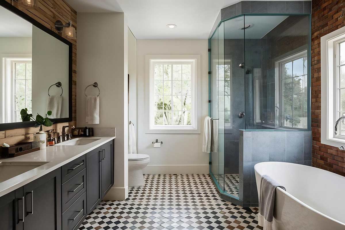 master bathroom renovation Sacramento CA remodel