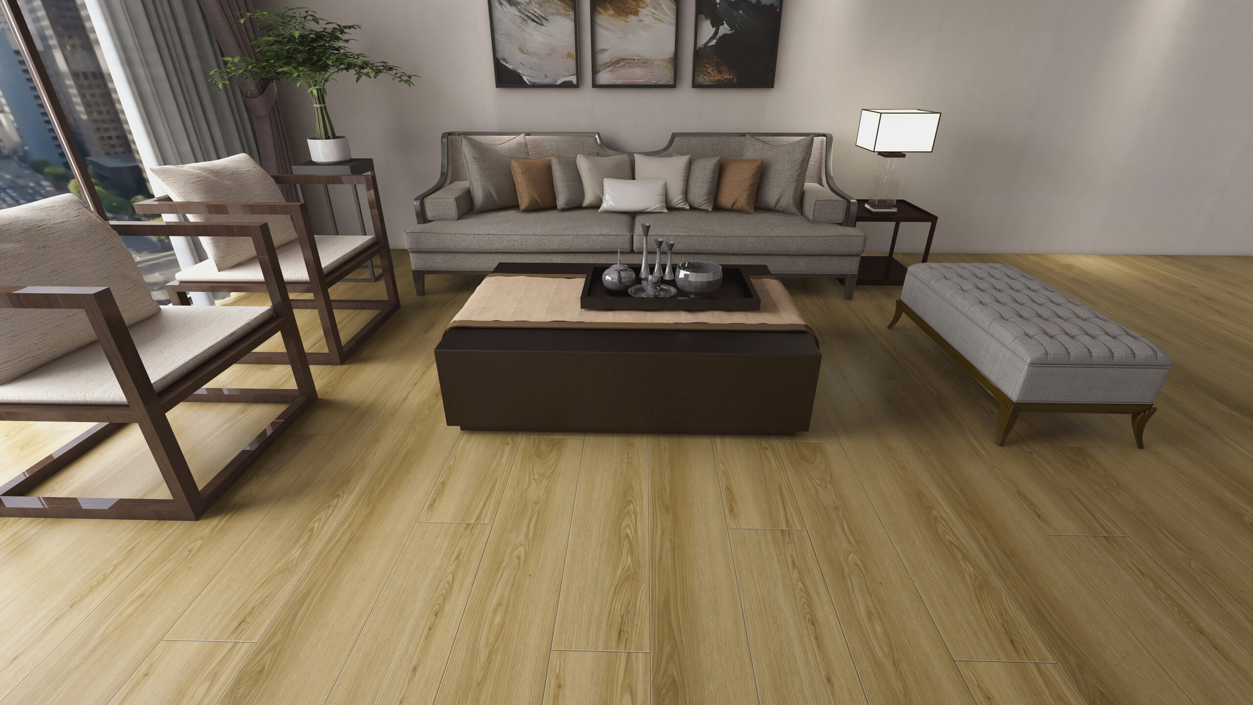 Amber Waves LVP flooring